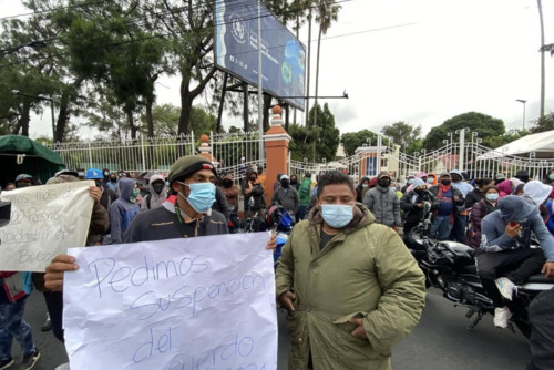 Demandas de los manifestantes