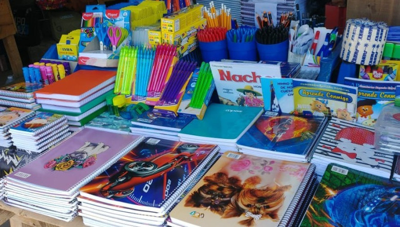 Utiles escolares para el ciclo 2025.