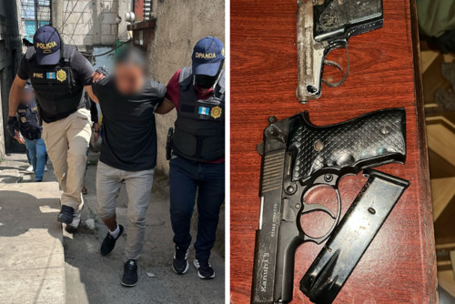 Además, en un cateo paralelo en la colonia Jesús de la Buena Esperanza, fue detenido Rudy “N”, alias "El Licha", de 30 años, a quien se le decomisaron dos armas de fuego.