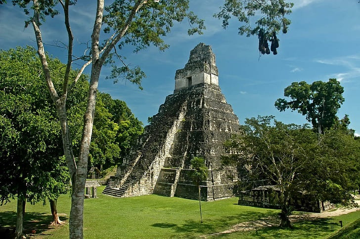 Frente al Templo del Gran Jaguar, me quedé sin aliento