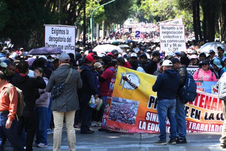¿A qué se debe la manifestación?