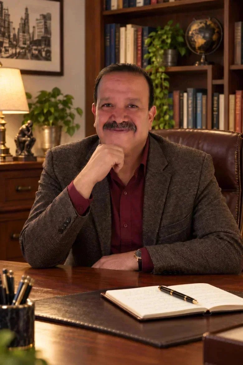 Detrás del escritorio | Marlon Rosales