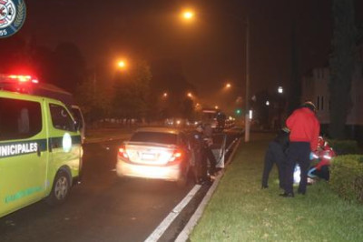 Cierres viales en zona 10 tras ataque frente al Ministerio de la Defensa