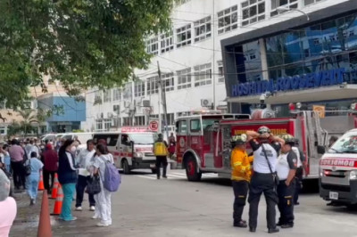 Evacuan el Hospital Roosevelt este miércoles por amenaza de bomba.
