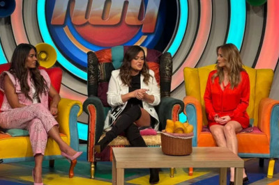 Mariana  Echeverria se presenta en el programa HOY