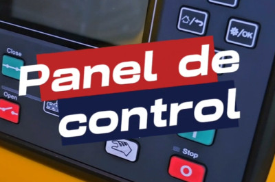 Panel de control de los generadores