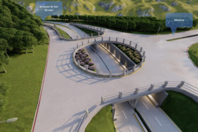 Construirán paso a desnivel entre Naranjo y colonia Minerva