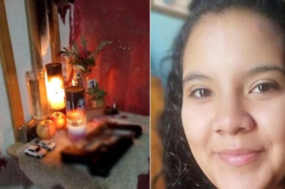 Menor de edad asesinada frente a un altar de la Santa Muerte