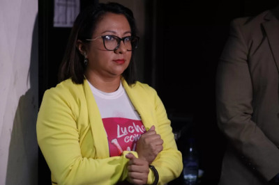 Ligia Hernández recupera libertad tras 90 días de estar detenida