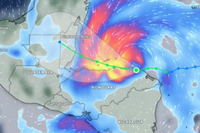 Tormenta tropical Sara en el Caribe eleva alertas por fuertes lluvias e inundaciones en Centroamérica