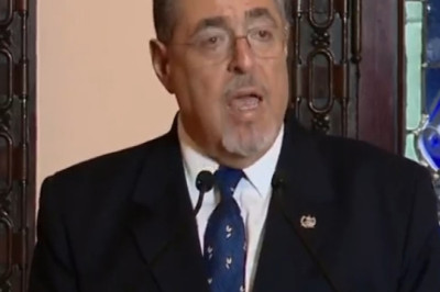 Bernardo Arévalo se pronuncia por crisis de justicia