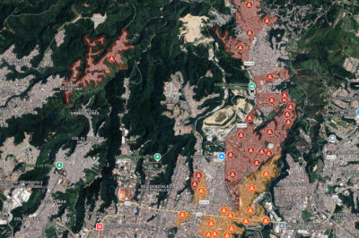 Territorios controlados por pandillas en la zona 6: mapas revelan su distribución y alcance