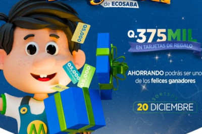 ¡El Regalón de ECOSABA regresa con un premio de Q375,000!