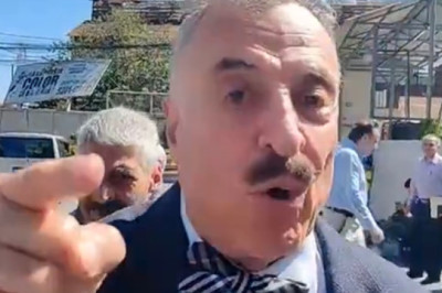 Ciudadano increpa a exdiputado Linares Beltranena y desata acalorado enfrentamiento