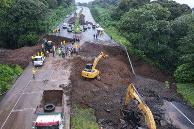 Autopista Palín-Escuintla lista para marzo, según ministro