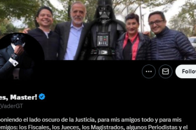 ¿Casualidad o mensaje? Ángel Pineda aparece con imagen de Darth Vader en evento clave del CANG