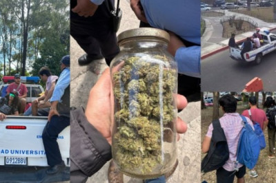 Monitoreo de Seguridad en la USAC: Estudiantes sorprendidos con drogas en el campus