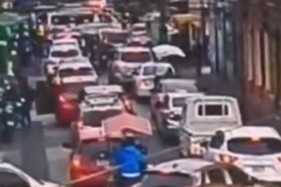 Cierres viales en zona 1 tras asesinato de una mujer en el Centro Histórico