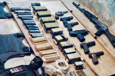 Descubren arsenal de la Mara Salvatrucha en allanamiento en zona 6