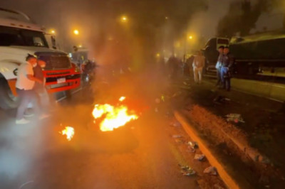 Bloqueos contra el seguro obligatorio paralizan 15 puntos clave en Guatemala