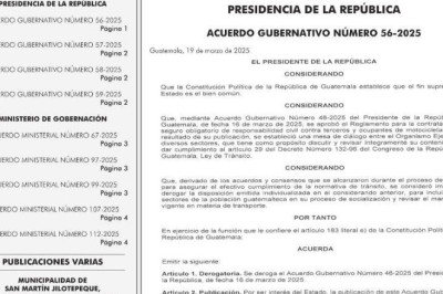 Seguro: Tras dos días de bloqueos, Arévalo los deja sin efectos