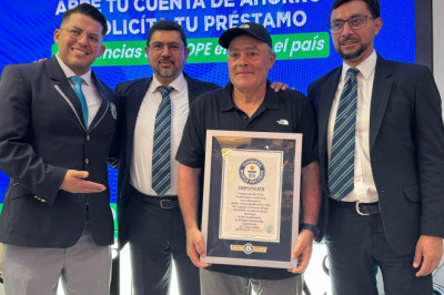 Jaime Viñals alcanza un Guinness World Record en Antigua Guatemala
