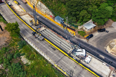Cierre parcial en carretera a El Salvador este 24 de julio