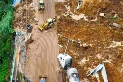 ¡Nuevo deslave en carretera a El Salvador! Maquinarias del Ejército podrían haber quedado soterradas