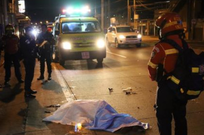 Hombre muere atropellado en la ruta al Atlántico; conductor se dio a la fuga