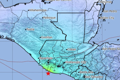¡Temblor de 4.9 sacude Guatemala! Epicentro fue en el Océano Pacífico