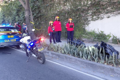 Hallan dos cuerpos en bolsas plásticas en Mixco
