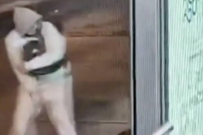 Hombre vandaliza estación del Transmetro en zona 1