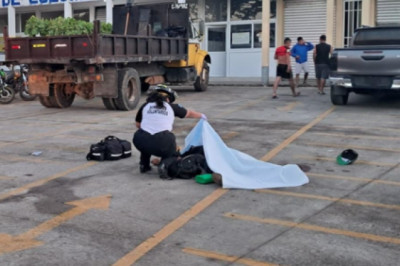 Hombre muere frente a subestación de la PNC en Quetzaltenango