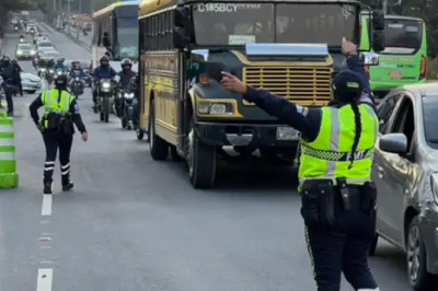 Buses conducidos por pilotos ebrios fueron trasladados al predio municipal