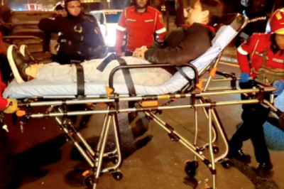 Accidente en Periférico deja herida a mujer embarazada