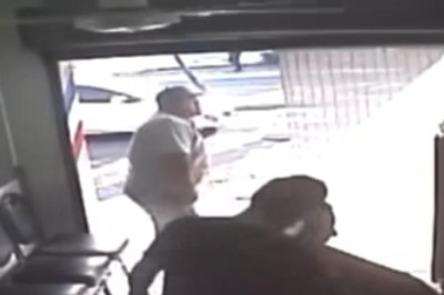 Asalto en barbería de San Cristóbal queda grabado