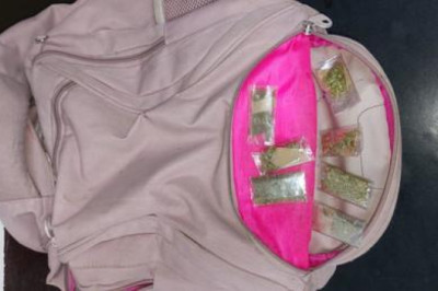 Adolescente sorprendida con marihuana en Jutiapa