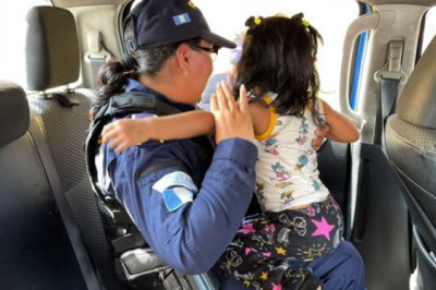 Rescatan a niña secuestrada en Sacatepéquez