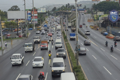 Fuerte congestionamiento afecta Villa Nueva, Mixco y la Ruta Interamericana por alta carga vehicular