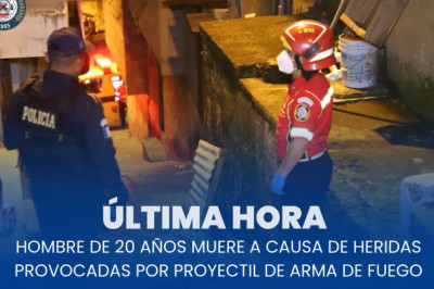 Ataque armado en asentamiento de la zona 21 deja un hombre fallecido