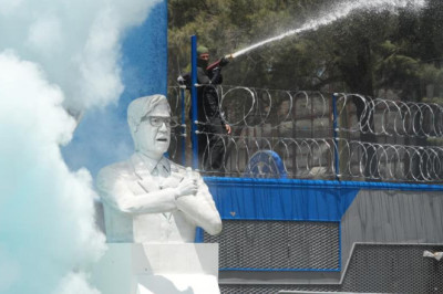 Tensión en la USAC: protestas, enfrentamientos y disputa legal marcan inicio de nuevo periodo rectoral