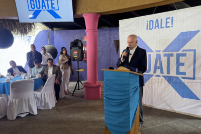 Dr. Edmond Mulet presenta “X Guate”, una nueva propuesta política para Guatemala