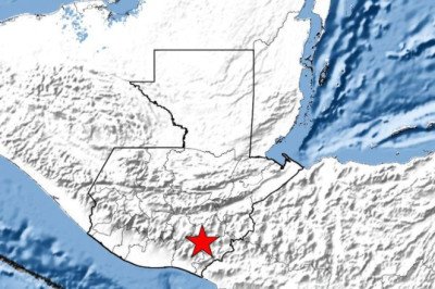 Segundo sismo del día sacude Guatemala, esta vez con epicentro en Santa Rosa