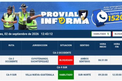 Liberan el km 14 de la ruta al Pacífico tras horas de bloqueo y largas filas