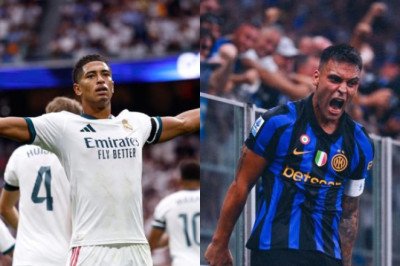 Real Madrid e Inter de Milán ya disputan uno de los grandes duelos de la jornada en Champions League