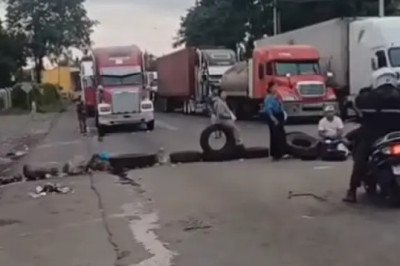 Provial reporta nuevo bloqueo en Colomba Costa Cuca tras liberación de otros puntos del país