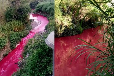 MP investiga de oficio la coloración rojiza del río Las Vacas mientras el MARN analiza muestras