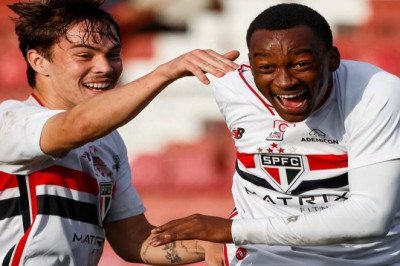 Marvin Ávila Jr. marca su primer gol con el São Paulo Sub-20 y le da el triunfo al equipo