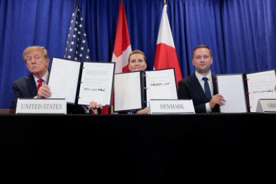 Estados Unidos, Dinamarca y Groenlandia firman acuerdo para reforzar la seguridad en el Ártico
