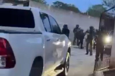 Video: pobladores graban a un comando armado en Huité, Zacapa, entre disparos y versiones sin confirmar